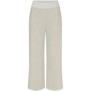 Marta Du Chateau dame bukser MdcAnette - Panna Beige 1752 Stripe
