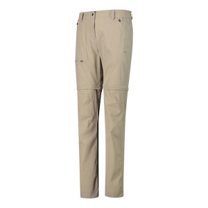 CMP Zip-off pant Woman-Beige-36 - Bukser