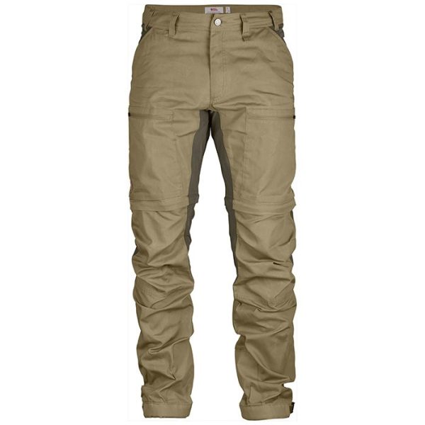 Fjällräven Abisko Lite Trekking Zip-Off Herre / Mænd regular-Beige / tarmac-56 - Bukser herre