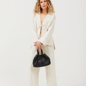 Harvey løse bukser - Beige Multi
