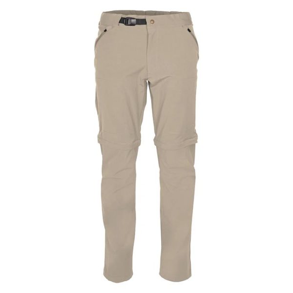 PineBrun Everyday Travel Zip-Off Herre-Beige-48 - Bukser