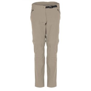 PineBrun Everyday Travel Zip-Off Dame-Beige-38 - Bukser