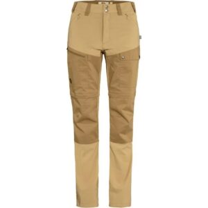 Fjällräven Abisko Midsummer Zip-Off Trousers Kvinder / Damer-dune beige / buckwheat brown-46 - Bukser